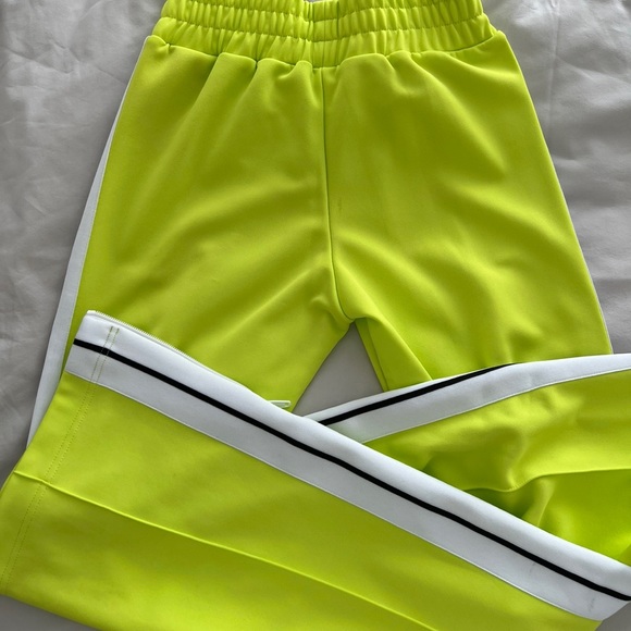 Authentic palm angels track pants in yellow neon - Picture 4 of 5